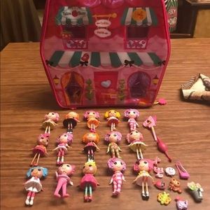 Lalaloopsy Dolls w/ Case